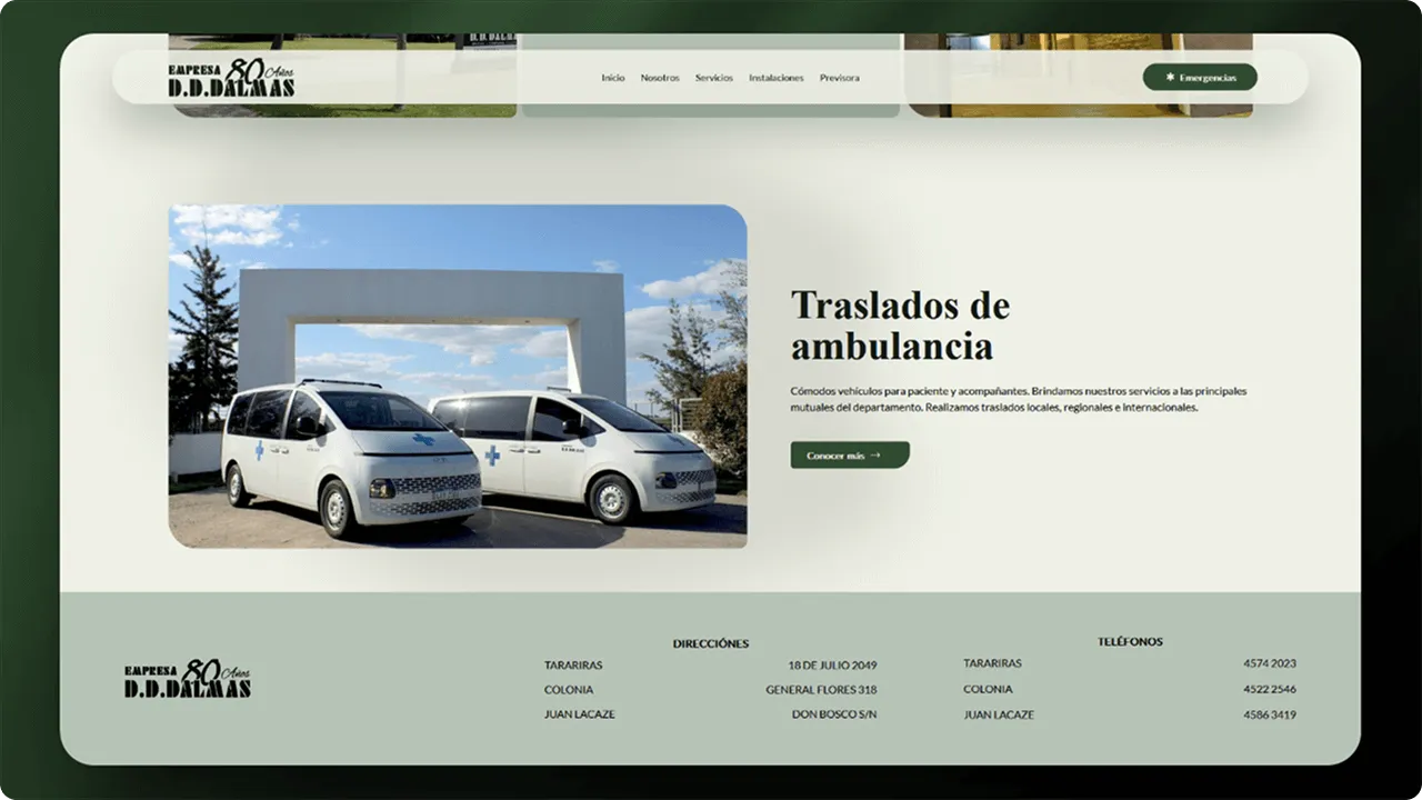 Dalmas Website project